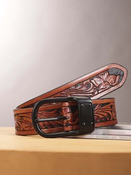 Celtic - Premium Brown Leather Belt