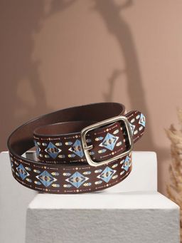 Celtic - Stylish Blue Digital Print Belt
