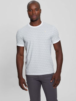 Guess - Men Grey Printed T-Shirt