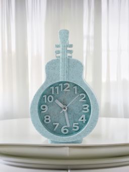 Savya Home - Alarm Clock Violin Shaped Green