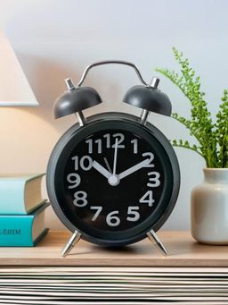 Savya Home - Alarm Clock Includes Power Adapter Black