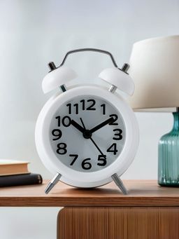 Savya Home - Alarm Clock White, Large