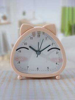 Savya Home - Alarm Clock Triangular Design Light Brown