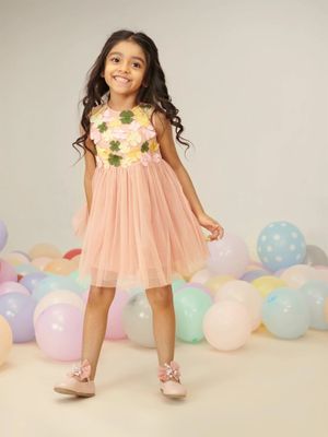 Somersault Vee Romance Dress - Stone main image 1