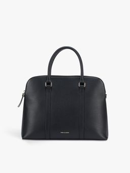 Tan and Loom - Executive Laptop Bag-Classic Black