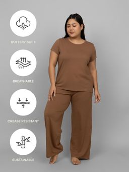 NeceSera - Home Brown Co-Ord (Set of 2)