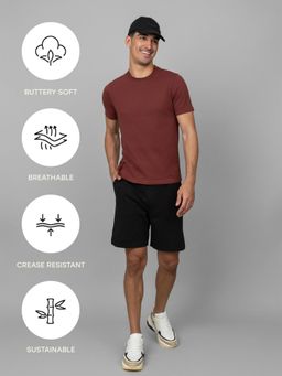 NeceSera - Shadow Maroon Mens Shorts (Set of 2)