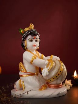 DecorTwist - Lord Krishna Makan Chor Idol Statue