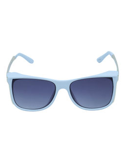 Spiky - Blue Frame Blue UV Protected Lens Square Sunglasses