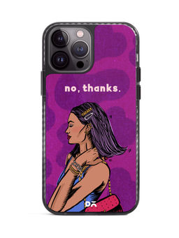 DailyObjects - No thanks Stride 2.0 Case Cover For iPhone 13 Pro Max-6.7-inch