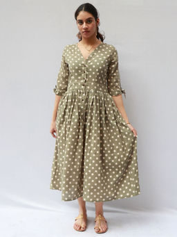 Chidiyaa - Olivia Cotton Dress - Polka