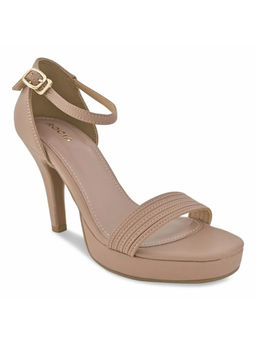 ROCIA - Nude Women Solid Strappy Stiletto Heels