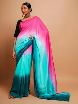 Palash - Classic Ombre Muslin Saree