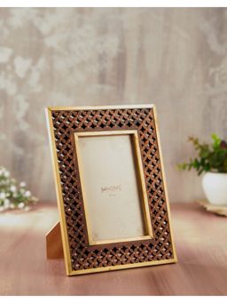 Fabindia - Brown Ziya Wooden Photo Frame