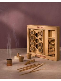 Fabindia - Brown Satvi Natural Fibre Incense Cone