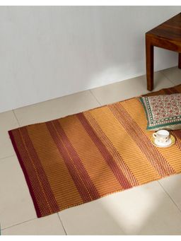 Fabindia - Multi-Color Woven Cotton Dhurrie
