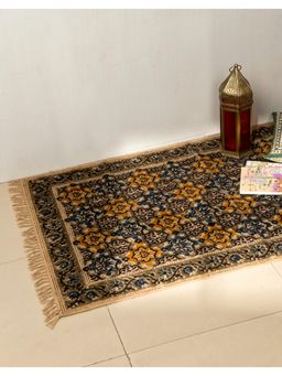 Fabindia - Multi-Color Kalamkari Printed Cotton Dhurrie