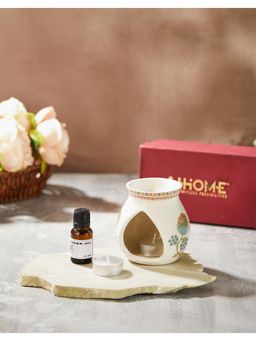 Fabindia - White Noor Ceramic Burner