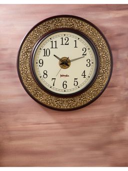 Fabindia - Gold Swarnim Wooden Wall Clock