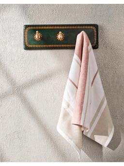 Fabindia - Green Wooden Wall Hook