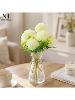 NFI Essentials - Artificial White Flower Bunch for Home Decor