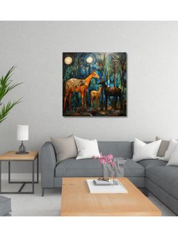 Olive Tree - Multi-Color Canvas Wall Painting for Living Room