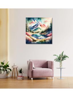 Olive Tree - Multi-Color Canvas Wall Painting for Living Room