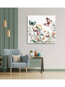 Olive Tree - Multi-Color Canvas Wall Painting for Living Room