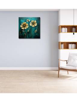 Olive Tree - Multi-Color Canvas Wall Painting for Living Room
