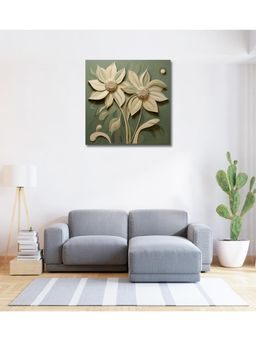 Olive Tree - Multi-Color Canvas Wall Painting for Living Room