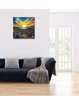 Olive Tree - Multi-Color Canvas Wall Painting for Living Room