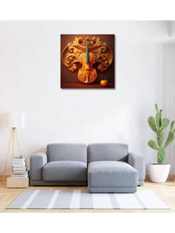 Olive Tree - Multi-Color Canvas Wall Painting for Living Room