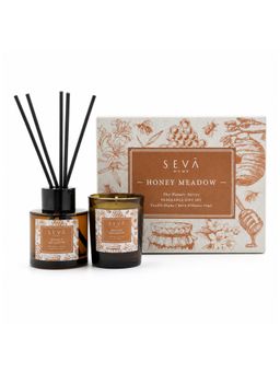 SEVA HOME - Orange The Nature Series Fragrance Gift Set - Honey Meadow