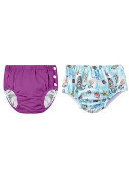 Chinmay Kids - Multi-Color Reusable Swim Diapers (L) (Pack of 2)