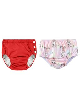 Chinmay Kids - Multi-Color Reusable Swim Diapers (L) (Pack of 2)