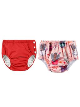 Chinmay Kids - Multi-Color Reusable Swim Diapers (L) (Pack of 2)