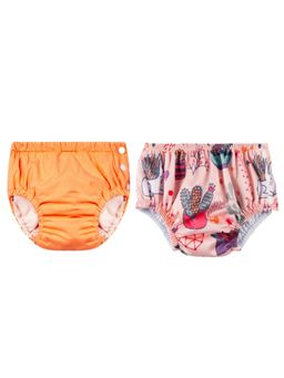 Chinmay Kids - Multi-Color Reusable Swim Diapers (L) (Pack of 2)