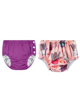 Chinmay Kids - Multi-Color Reusable Swim Diapers (L) (Pack of 2)