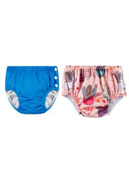 Chinmay Kids - Multi-Color Reusable Swim Diapers (L) (Pack of 2)