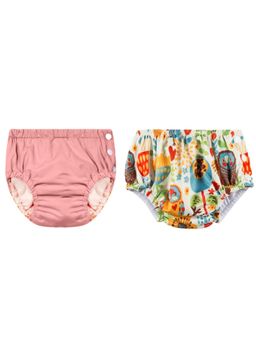 Chinmay Kids - Multi-Color Reusable Swim Diapers (L) (Pack of 2)