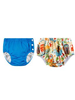 Chinmay Kids - Multi-Color Reusable Swim Diapers (L) (Pack of 2)