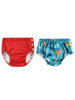 Chinmay Kids - Multi-Color Reusable Swim Diapers (L) (Pack of 2)