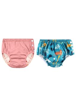 Chinmay Kids - Multi-Color Reusable Swim Diapers (L) (Pack of 2)