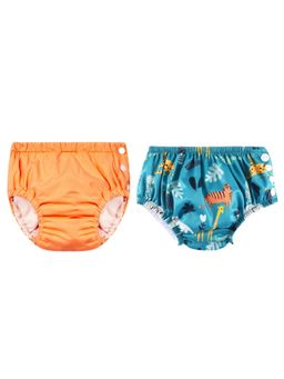 Chinmay Kids - Multi-Color Reusable Swim Diapers (L) (Pack of 2)