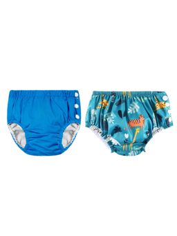 Chinmay Kids - Multi-Color Reusable Swim Diapers (L) (Pack of 2)