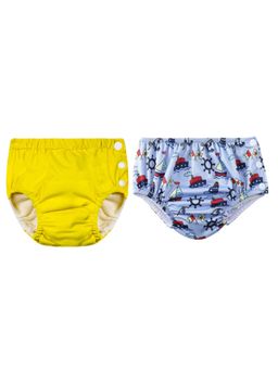 Chinmay Kids - Multi-Color Reusable Swim Diapers (L) (Pack of 2)