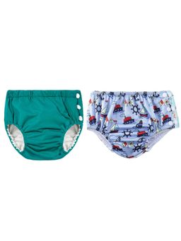 Chinmay Kids - Multi-Color Reusable Swim Diapers (L) (Pack of 2)
