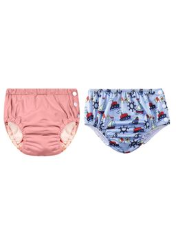 Chinmay Kids - Multi-Color Reusable Swim Diapers (L) (Pack of 2)