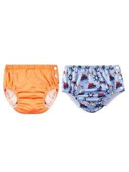Chinmay Kids - Multi-Color Reusable Swim Diapers (L) (Pack of 2)