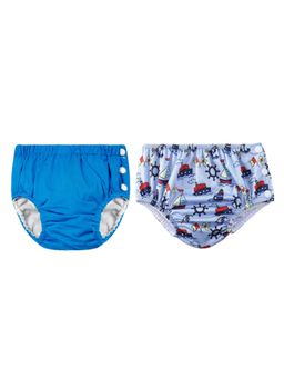 Chinmay Kids - Multi-Color Reusable Swim Diapers (L) (Pack of 2)